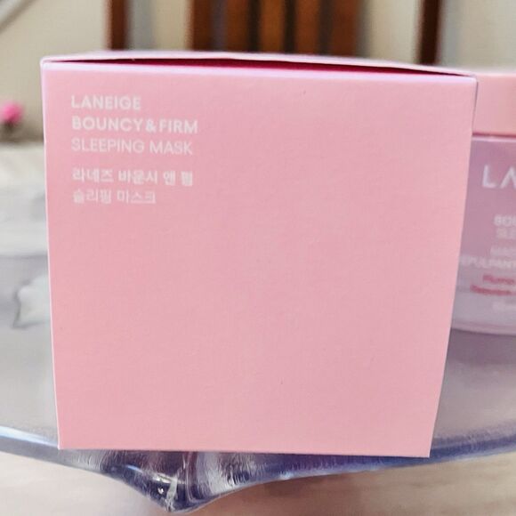 LANEIGE Laneige Bouncy + Firm Sleeping Mask Visibly Plump & Firm 2oz/60mL Sealed - Picture 9 of 9